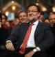 El presidente del Gobierno, Mariano Rajoy, Junto a María Dolores de Cospedal y Juanma Moreno