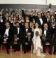 Foto de familia de los galardonados en la gala de entrega de los premios Goya 2015