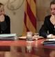 La vicepresidenta Joana Ortega y el presidente catalán Artur Mas, durante la reunión del Consell Executiu