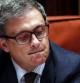Jordi Pujol Ferrusola, hijo mayor del expresidente de la Generalitat Jordi Pujol, durante su comparecencia ante la comisión de investigación del Parlament sobre el fraude fiscal