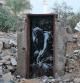 Pintura mural de Banksy en Gaza