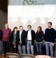 La Fampa de Badalona, junto a representantes de las fuerzas políticas en la presentación de sus propuestas en el Institut La Llauna