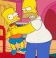 Homer Simpson y sus métodos parentales.