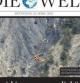 Portada del periódico 'Die Welt' tras el accidente de Germanwings