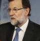 El presidente del Gobierno, Mariano Rajoy, durante la entrevista con Radio Nacional desde el Palacio de La Moncloa