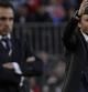 Luis Enrique y Sergi Barjuán volvieron a coincidir en el Camp Nou