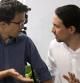 Pablo Iglesias e Iñigo Errejon, en rueda de prensa