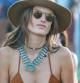 Alessandra Ambrosio durante el festival Coachella