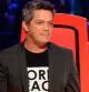 Alejandro Sanz durante la tercera gala de 'La Voz'