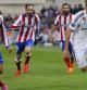Benzema y Miranda en el Atlético de Madrid - Real Madrid de Champions.