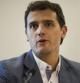 El presidente de Ciudadanos, Albert Rivera, durante la rueda de prensa que ha ofrecido con motivo de la convención del partido en la que se presentarán los candidatos a las elecciones autonómicas.