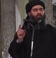Abu Bakr el Bagdadi, en su única aparición pública, en junio del 2014 en Mosul