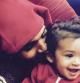 Chris Brown y su hija Royalty