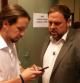 Pablo Iglesias y Oriol Junqueras intercambiaron sus números de teléfonos