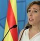 La presidenta del Partit Popular Català, Alícia Sánchez-Camacho, en rueda de prensa.