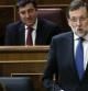 El presidente del Gobierno, Mariano Rajoy, durante una de sus intervenciones en la sesión de control al Ejecutivo