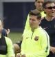 Pesos pesados. Iniesta, Messi y Luis Enrique, en el último entrenamiento previo al partido