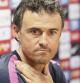 Luis Enrique comparece ante la prensa antes del partido contra la Real Sociedad