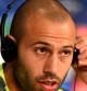 Javier Mascherano durante la rueda de prensa previa al partido ante el Bayern