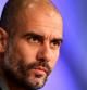 Josep Guardiola durante una rueda de prensa del Bayern