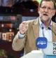El presidente del Gobierno, Mariano Rajoy, durante su intervención en un acto de campaña electoral.
