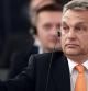 El primer ministro húngaro, Viktor Orbán, durante el debate en el Parlamento europeo