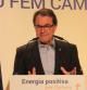 Artur Mas, durante el mitin en Cervera