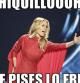 Un 'meme' de Edurne durante su actuación en Eurovisión en Viena