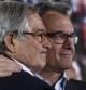 El presidente de CiU y de la Generalitat, Artur Mas, junto al candidato derrotado en Barcelona, Xavier Trias.