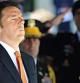 Matteo Renzi, en el Cementerio Militar Americano en San Casciano, cerca de Florencia
