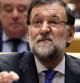 El presidente del Gobierno, Mariano Rajoy, en el Senado