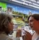 Ada Colau en una visita al mercado de Hostafrancs