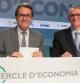 El presidente de la Generalitat, Artur Mas, y el presidente del Cercle d'Economia, Anton Costas