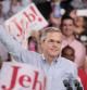 Jeb Bush, durante la presentación de su candidatura, este lunes en Miami