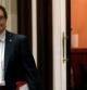 El presidente de la Generalitat, Artur Mas, sale de su despacho en el Parlament.