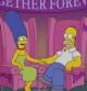 Homer y Marge Simpson desmienten los rumores de su separación.