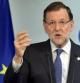 El presidente del Gobierno, Mariano Rajoy, en rueda de prensa desde Bruselas