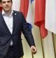 El primer ministro griego, Alexis Tsipras, este viernes en Bruselas