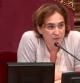 Ada Colau preside el pleno municipal de Barcelona
