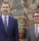 El Rey recibió en audiencia al Presidente de la Generalitat de Catalunya, Artur Mas.