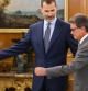 El Rey Felipe VI recibe al presidente de la Generalitat Artur Mas