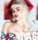 Miley Cyrus en la imagen de campaña de Viva Glam de MAC