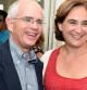 Colau y el primer teniente de alcalde de Nueva York, Anthony Shorris, en Barcelona
