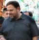 El líder de ERC, Oriol Junqueras, durante su visita a las fiestas del barrio barcelonés de Gràcia