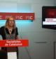 Assumpta Escarp ha presentado el material de campaña del PSC.