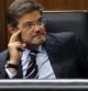 El ministro de Justicia, Rafael Catalá, durante el debate de totalidad al Proyecto de Ley de los Presupuestos Generales para 2016