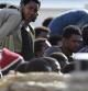 Este sábado llegaron al puerto de Messina 683 inmigrantes rescatados