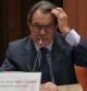 El presidente catalán Artur Mas, durante la comparecencia ante la Diputación Permanente del Parlament