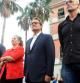 Oriol Junqueras, Isona Passola, Artur Mas y Raül Romeva, en el acto de Castelldefels