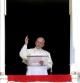 El papa Francisco durante el Angelus en el Vaticano
